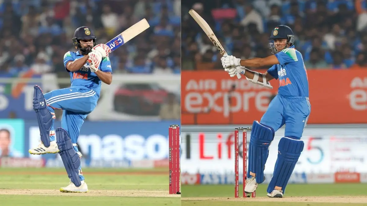 ind vs sa 3rd odi rohit sharma and yashasvi jaiswal batting score visakhapatnam match