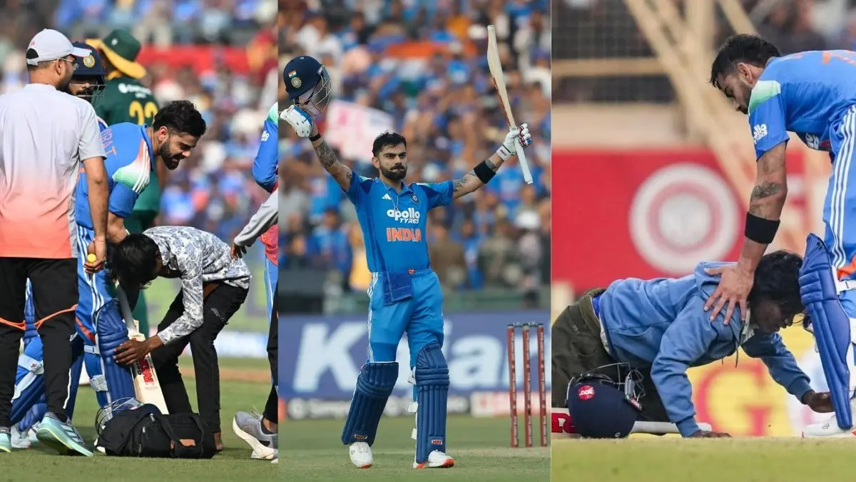 ind vs sa match virat kohli fan entered in ranchi to raipur ground