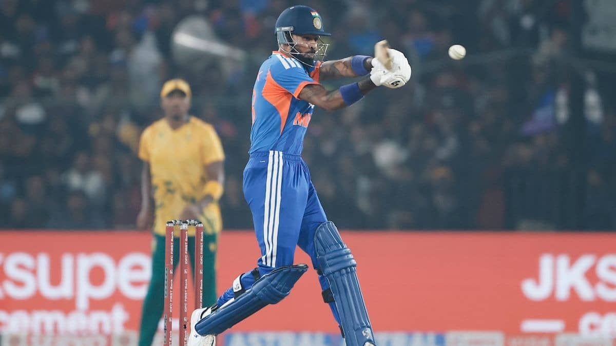 ind vs sa t20 match cuttack hardik pandya explosive batting after return target 176