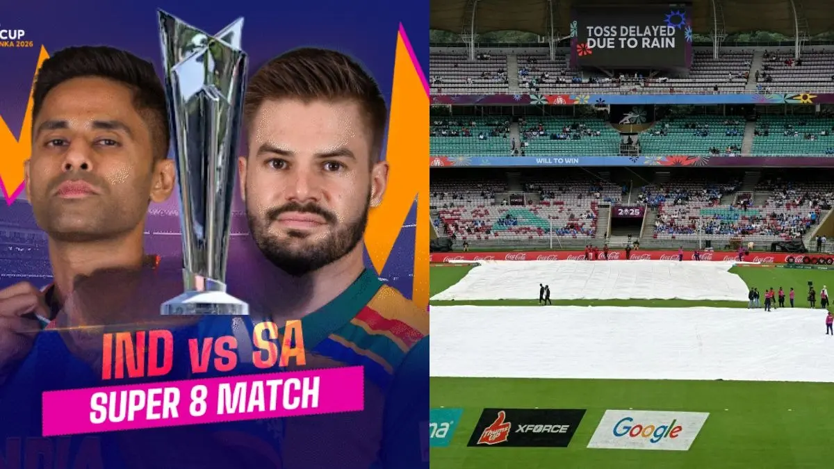 IND vs SA T20 WC: पाकिस्तान-न्यूजीलैंड मैच पानी में धुला, आज भारत- साउथ अफ्रीका मैच में बारिश हुई तो क्या होगा? समझिए पॉइंट टेबल का गणित IND vs SA T20 World Cup 2026
