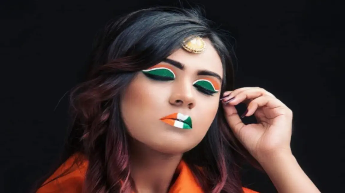 Independence Day inspired make-up looks