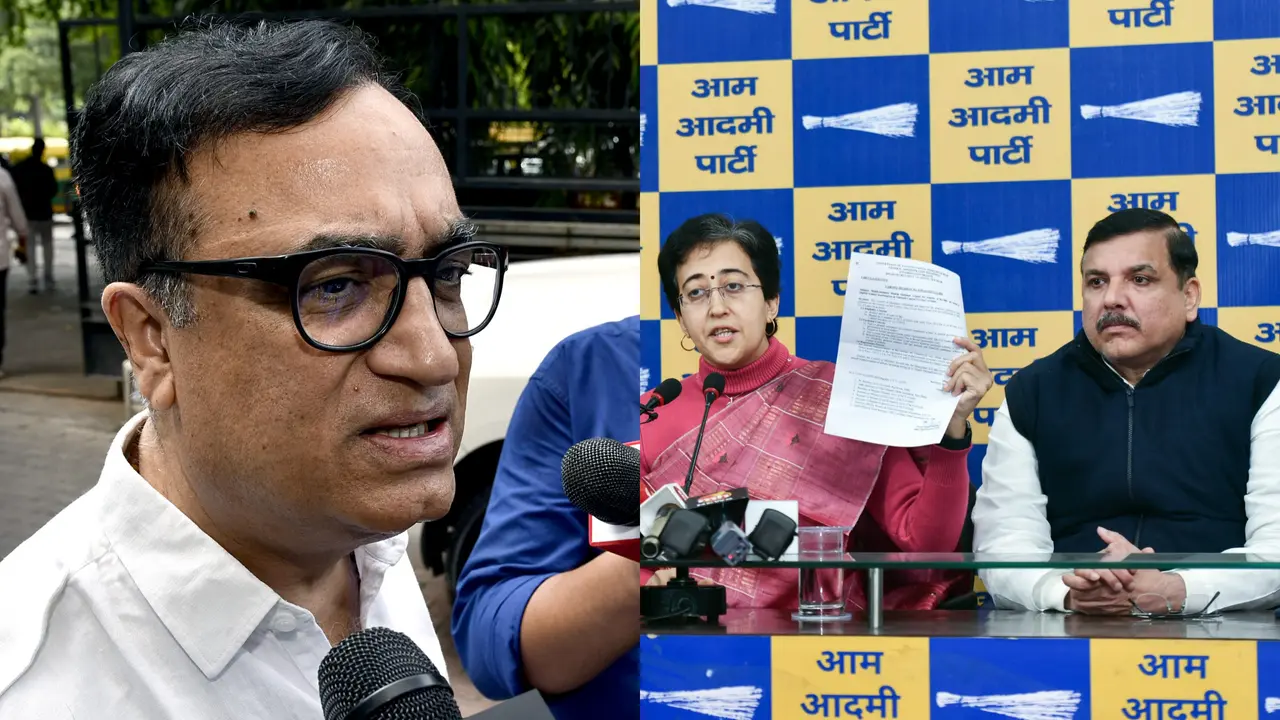 INDI Tussle: AAP Warns Congress, Seeks Action Against Ajay Maken