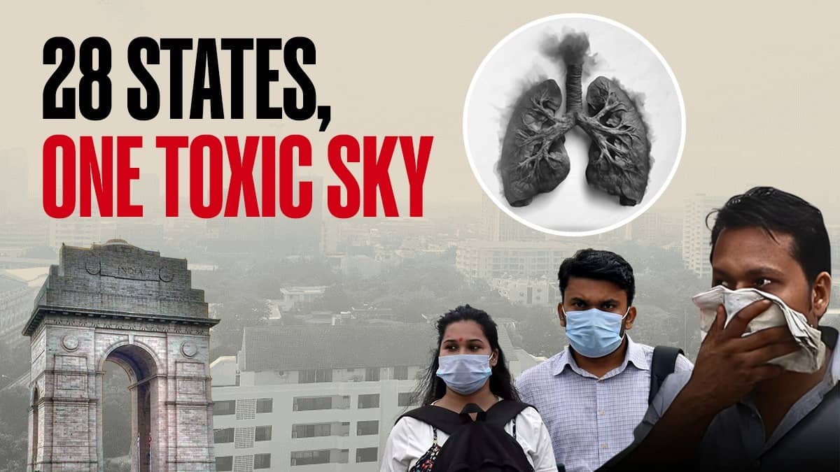 India: 28 States in One Toxic Grip; No Story, Just Look at What You Are Breathing Today