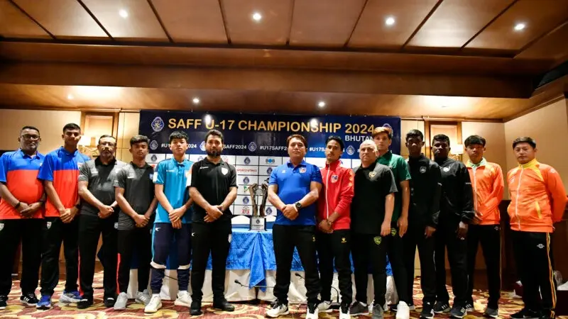 India look to rotate players against Maldives after securing semifinal spot in SAFF U-17 meet India all dressed up for title defence in SAFF U17 Championship