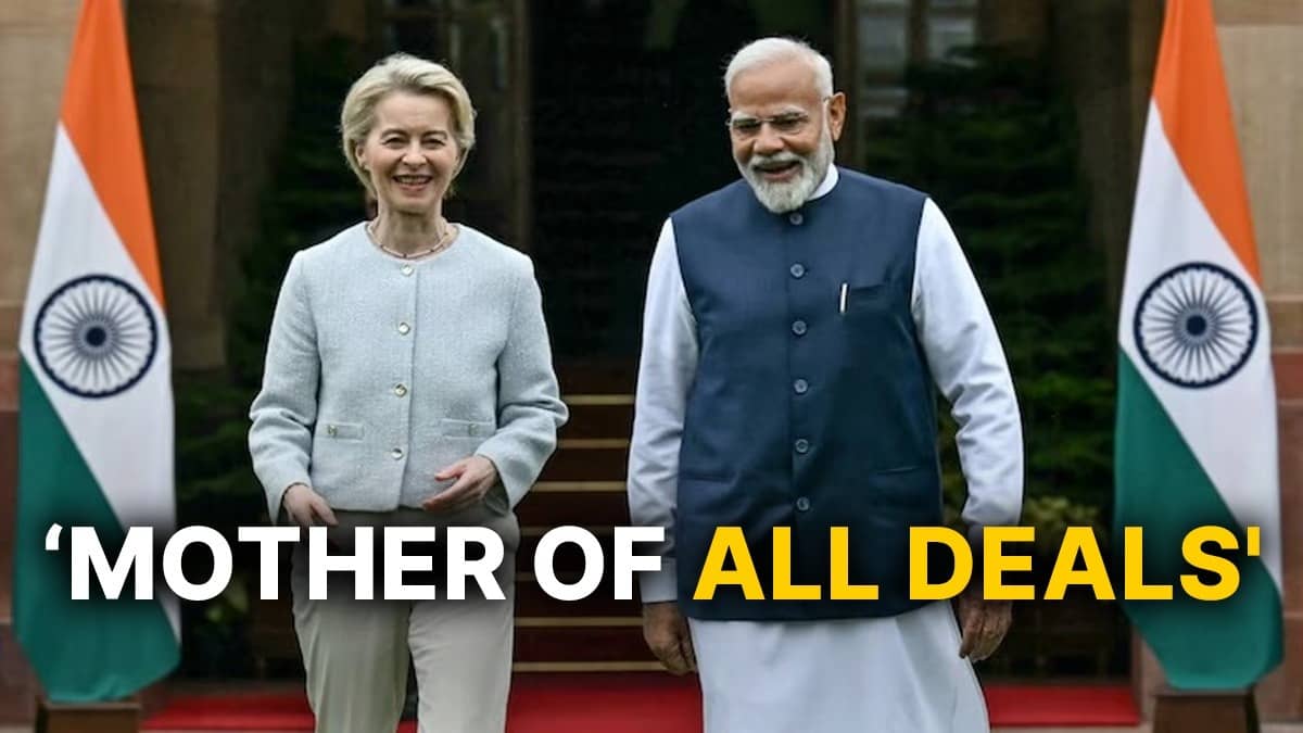 India and European Union have closed a landmark free trade deal, Prime Minister Modi says