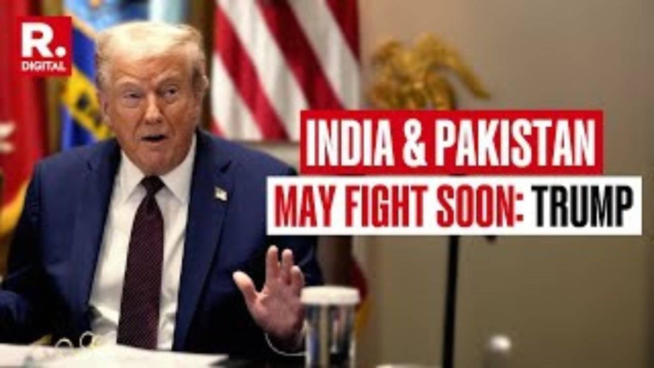 India-US Trade War: Trump Says India and Pakistan Could Fight Again