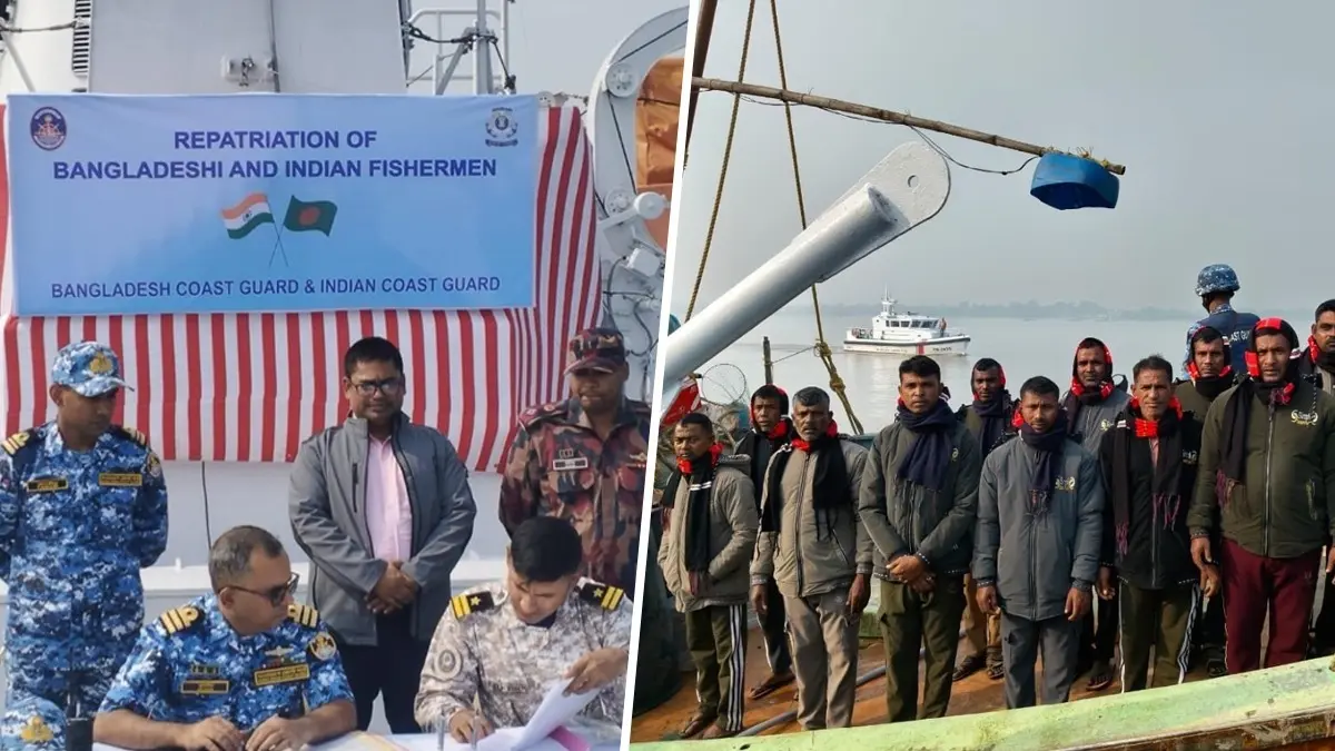India, Bangladesh Repatriate Fishermen in Coordinated Humanitarian Exchange
