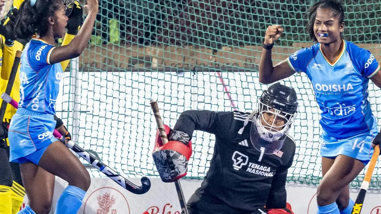 India Register 4-0 Victory Against Malaysia In Bihar Women’s Asian Champions Trophy Rajgir 2024 India beat Malaysia