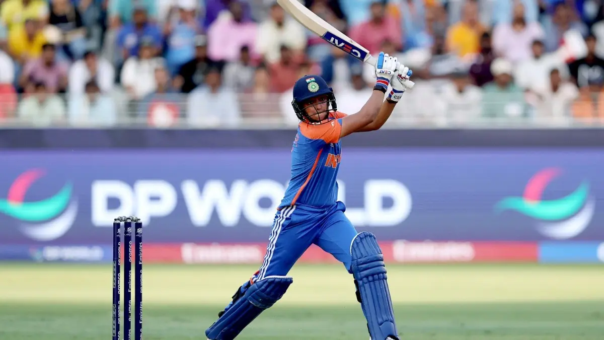 Captain Harmanpreet Kaur Aims to Propel Team India To Glory In Upcoming Women's World Cup: 'We Want To Break That Barrier' India Captain Harmanpreet Kaur in action during the ICC Women's T20 World Cup