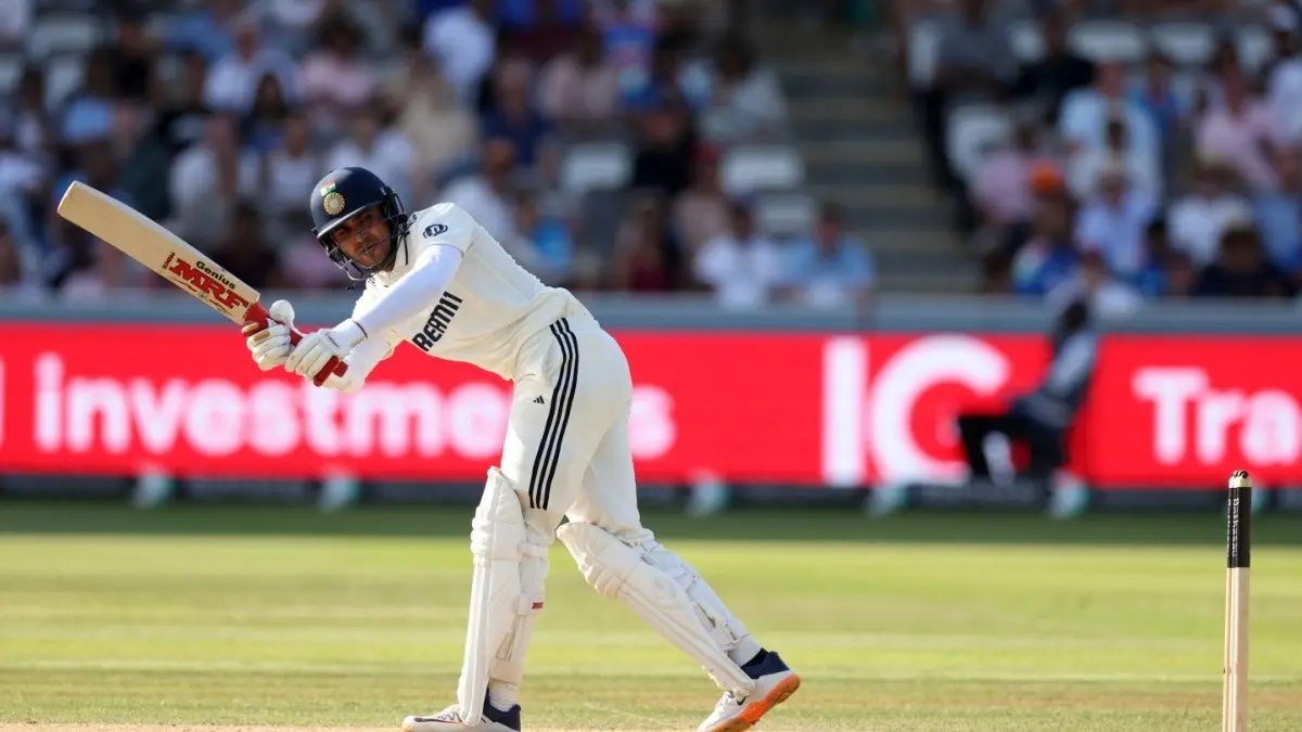 IND vs ENG - Ricky Ponting Hails Shubman Gill's Aggressive Approach In Lord's Test: 'That's The Captain Standing Up For His Team' India captain Shubman Gill in action in Lord's Test