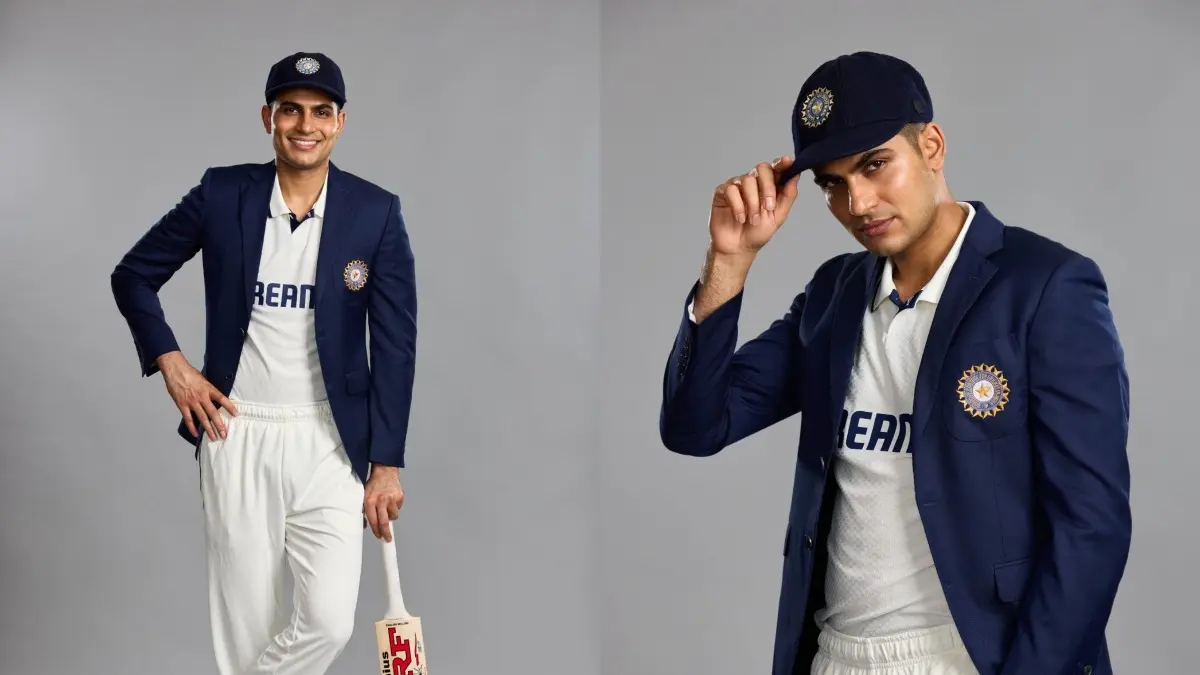 India captain Shubman Gill's photoshoot