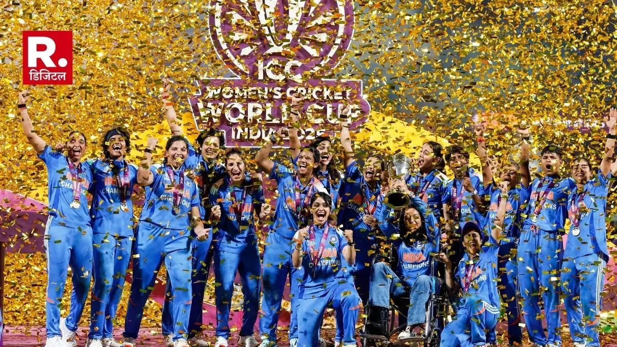 India Creates History, Lifts First-Ever Women’s ODI World Cup Trophy
