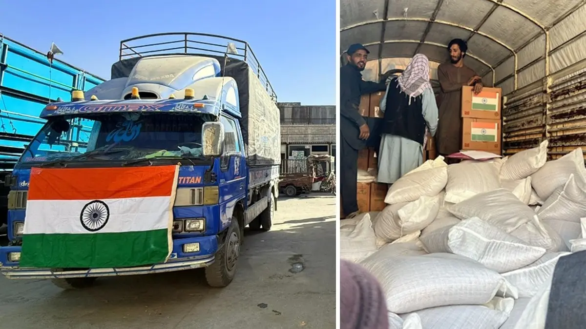 India delivers food for earthquake-affected people in Afghanistan