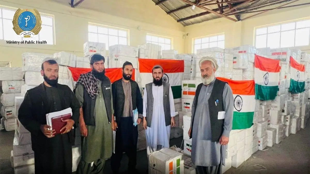 India Donates Over 16 Tonnes of Medicines to Afghanistan