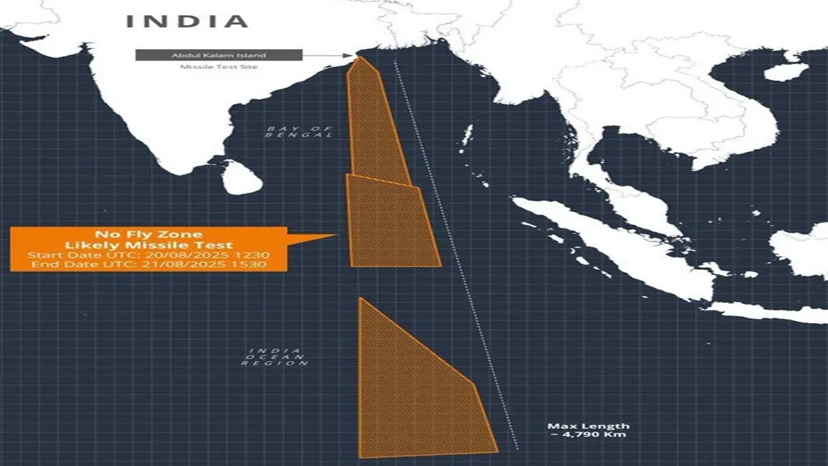 India Expands Danger Zone To 4790 Km In Indian Ocean: Is Long-Range Missile Test On The Horizon?