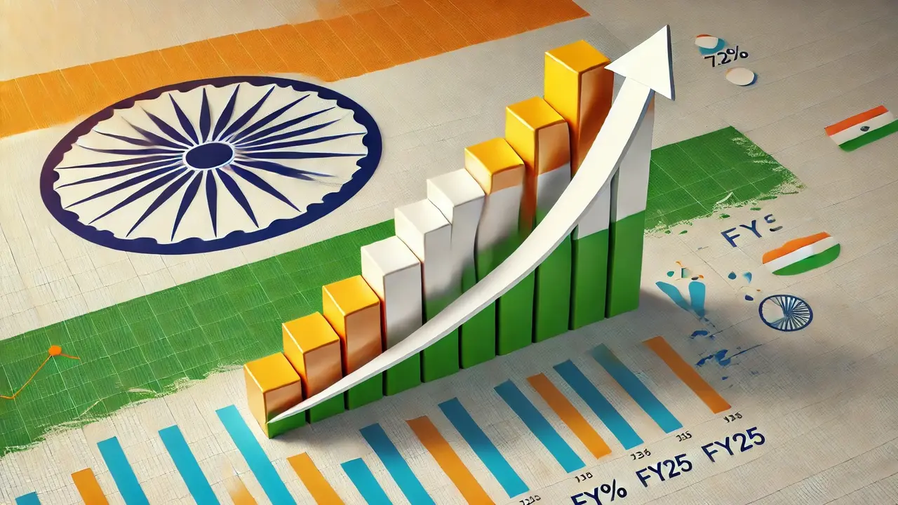 India's GDP Likely to Grow at 7.2% in FY25: RBI Deputy Governor India GDP growth