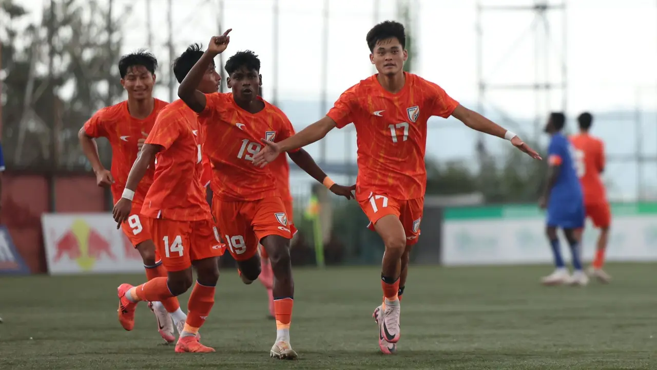 india in semifinals of saff under 20 championship with kipgen goal