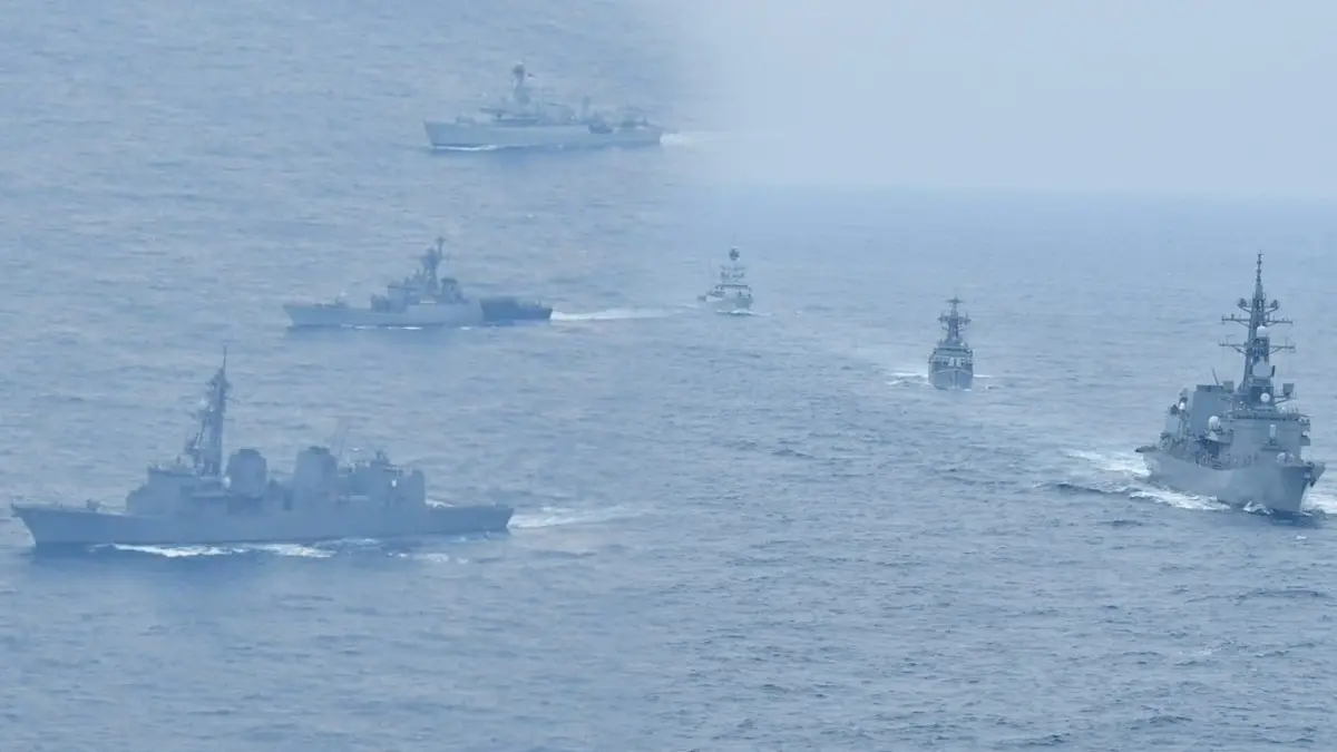 India, Japan, Indonesia Conduct Trilateral Naval Exercise in Andaman Sea India, Japan, Indonesia Conduct Trilateral Naval Exercise in Andaman Sea
