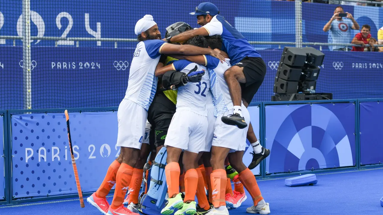 Indian Men’s Hockey Team Win Bronze Medal at Paris Olympics, Repeat Tokyo 2020 Feat India Men's Hockey team