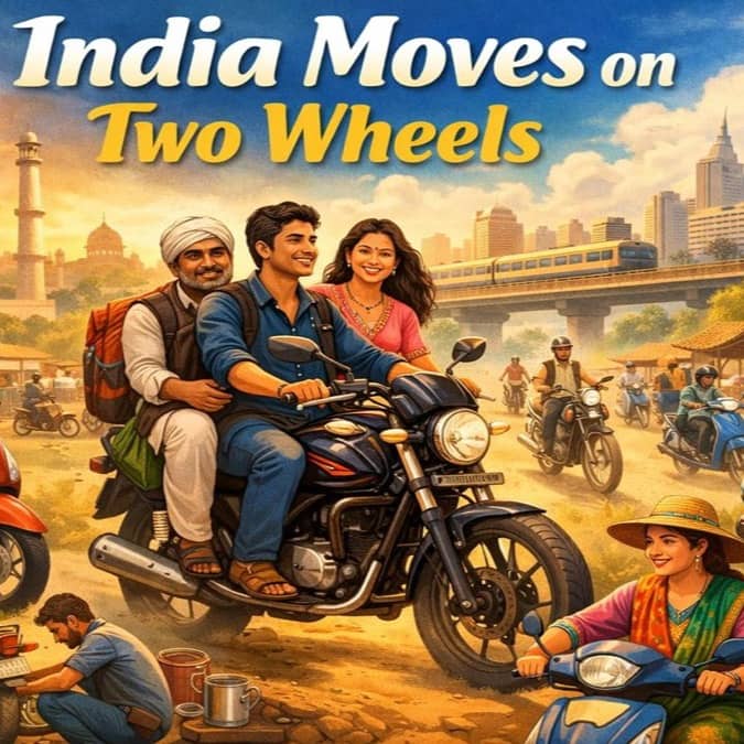 India Moves on Two Wheels