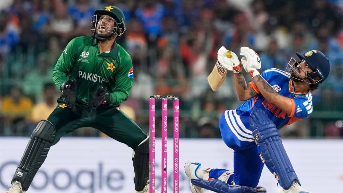 India opener Ishan Kishan in action against Pakistan in the T20 World Cup 2026