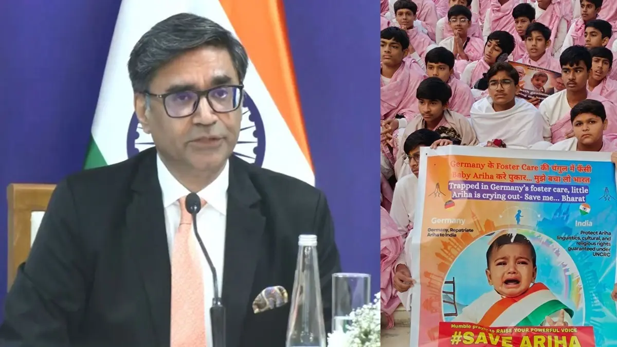 India Pursuing Baby Ariha Shah Case With Germany on Humanitarian Grounds: Foreign Secy Vikram Misri