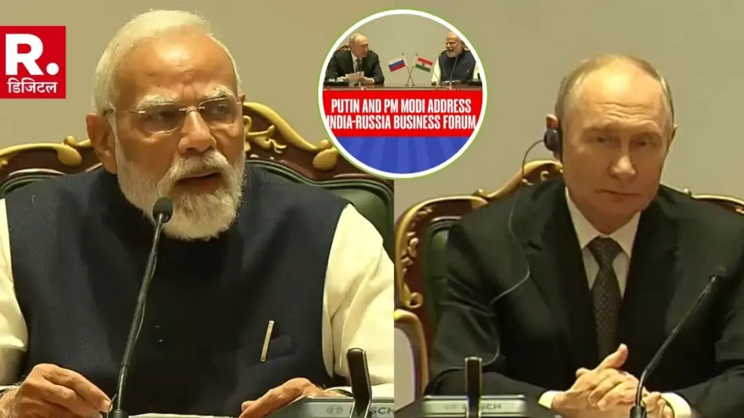 भारत-रूस का द्विपक्षीय व्यापार लक्ष्य 100 अरब डॉलर का है, जिसे हम 2030 से पहले ही हासिल कर लेंगे- भारत मंडपम से बोले PM मोदी