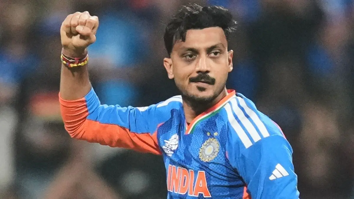 Axar Patel Admits India Were 'Surprised' By Wankhede Pitch After Batting Struggles In Opening Match Against USA India's Axar Patel celebrates the wicket of United States' Sanjay Krishnamurthi