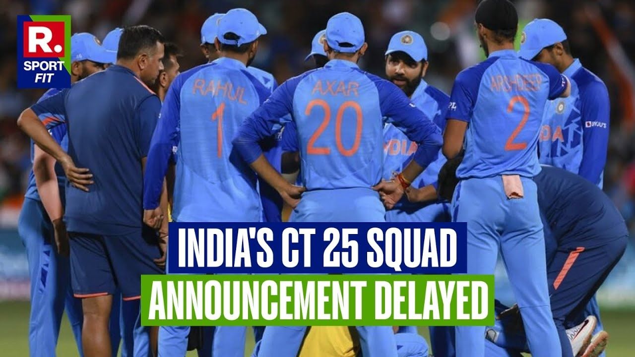 India's Champions Trophy Squad Announcement Postponed, BCCI Requests