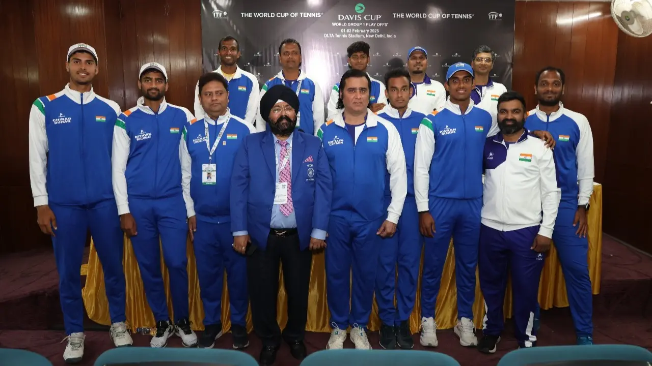 India's Davis Cup contingent