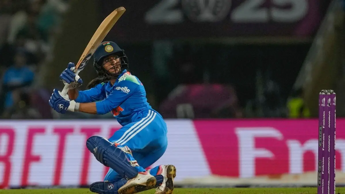 India's Jemimah Rodrigues in action against Australia