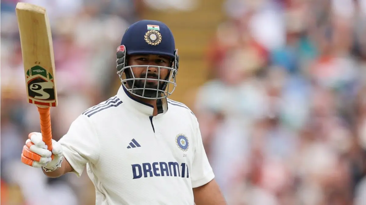India's Rishabh Pant during Test series against England