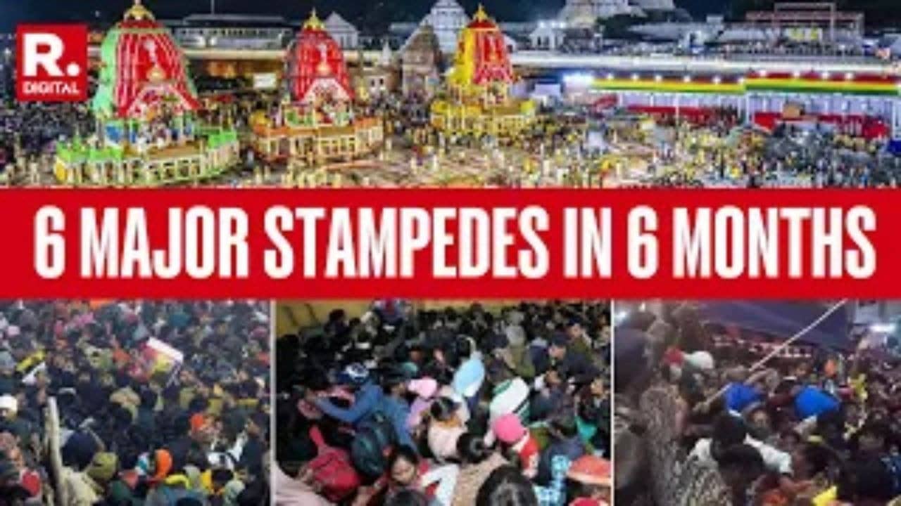 India Faces Deadly Stampede Crisis in First Half of 2025