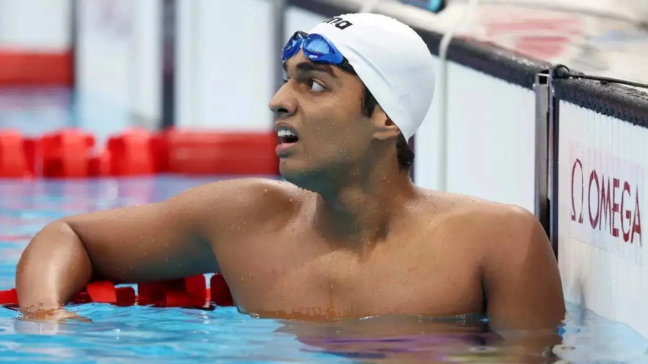 India's Swimmer at Paris Olympics, Srihari Nataraj