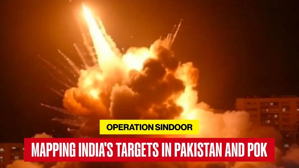 India's targets within Pakistan and PoK