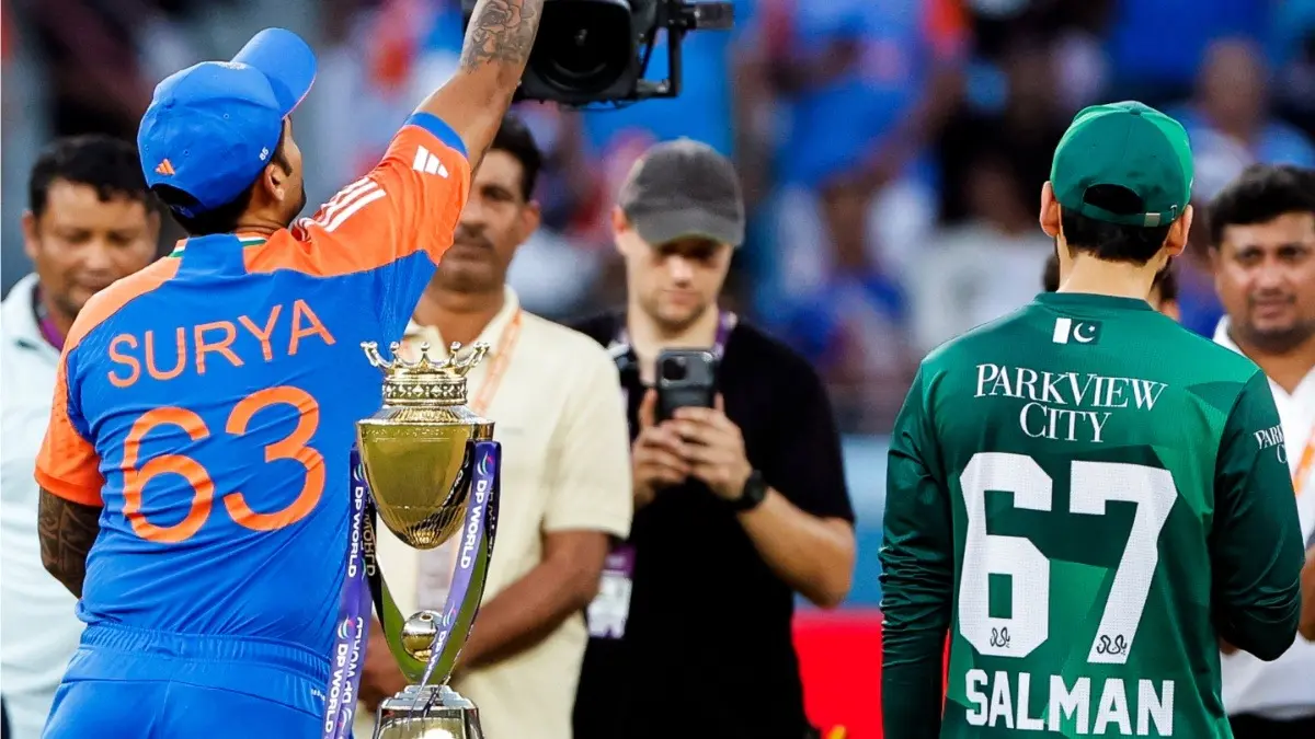 Pakistan To Take Part In ICC T20 World Cup 2026, Will Boycott India Game On February 15 India skipper Suryakumar Yadav and Pakistan captain Salman Agha