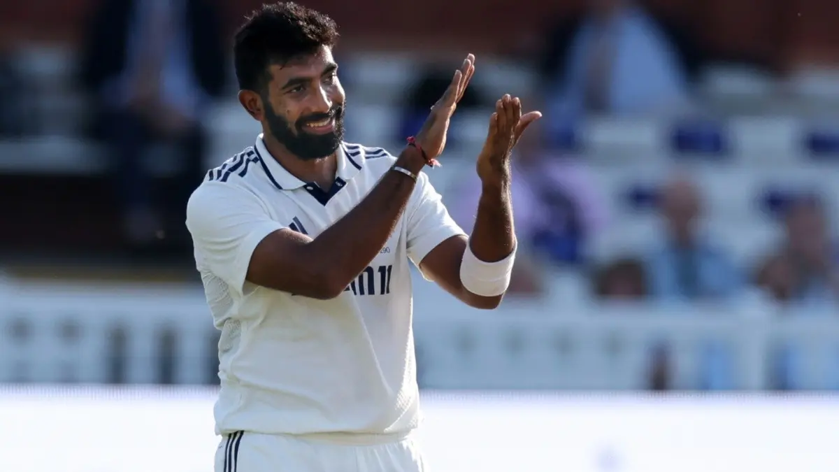 India speedster Jasprit Bumrah during the Lord's Test against England
