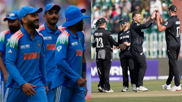 India vs New Zealand, Champions Trophy 2025: Check Out IND vs NZ Full Squads, Pitch Report, H2H & Details You Need To Know India vs New Zealand