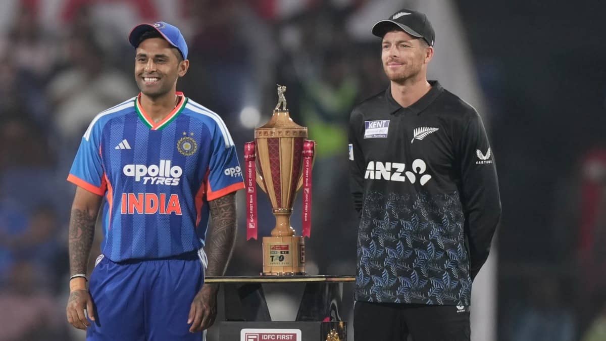 India vs New Zealand 2nd T20I Live Match Action During IND vs NZ Series