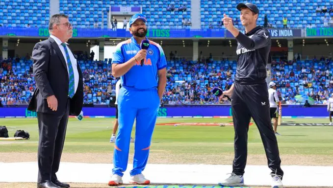 India vs New Zealand Toss