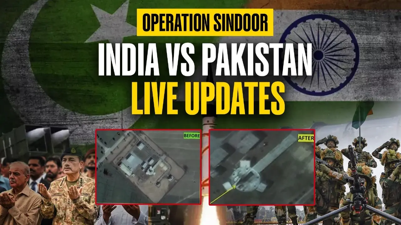India vs Pakistan LIVE: Pakistani Drones Spotted Over J&K's Samba, Air Defence Activated India VS Pakistan LIVE Updates