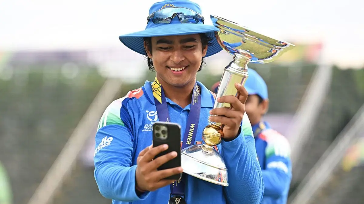 U19 World Cup 2026: मैदान पर वैभव सूर्यवंशी का तूफान, अंडर-19 विश्व कप की जीत के साथ अपने नाम किए दो खास अवॉर्ड india won u19 world cup 2026 vaibhav sooryavanshi