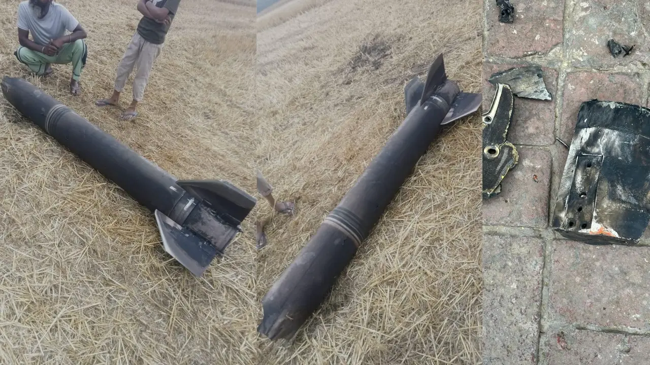 Indian air defence system, intercepts and shoot down Pakistani missile in Punjab Amritsar
