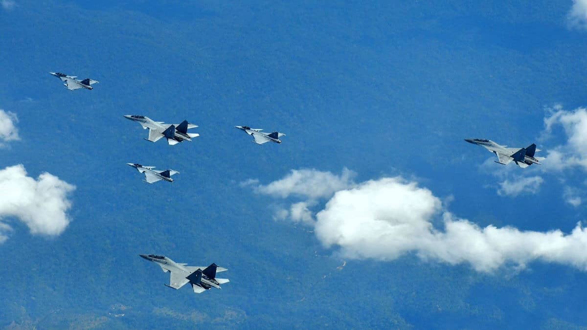 Indian Air Force And Royal Thai Air Force Undertake Joint In-Situ Air Exercise