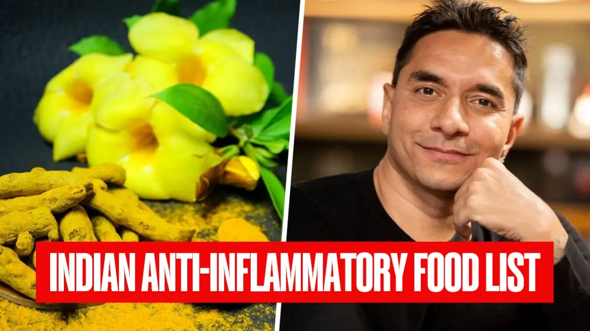 Indian Anti-Inflammatory Food List.