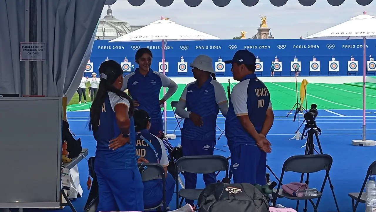 Olympics: Dhiraj, Ankita shine as Indian archers secure direct QF berths for men's & women's events Indian archery team