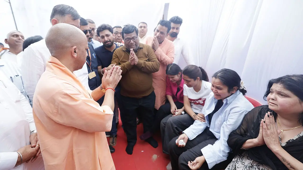 Indian army air strike operation sindoor Pakistani 9 terror camps destroyed cm yogi first reaction