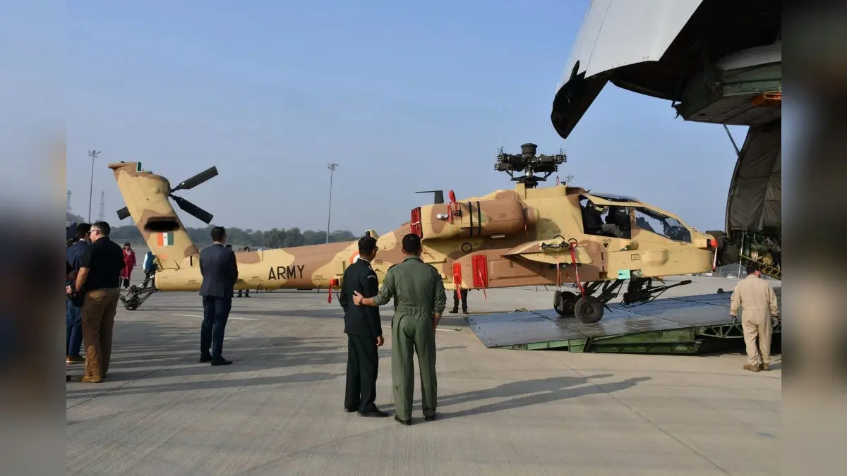 Indian Army Completes Apache Fleet, Final Batch Of Ah-64e Attack Helicopters To Be Deployed In Jodhpur