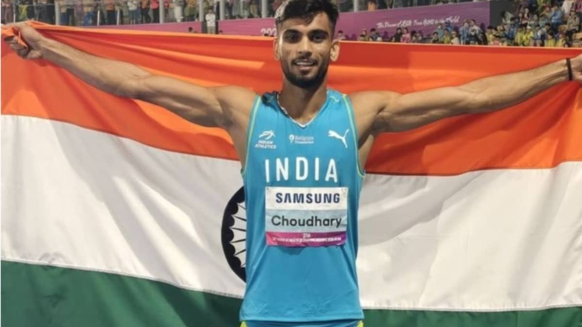 Indian athlete Dharamveer Chaudhary clinch gold medal at Taiwan Athletics Open 2025
