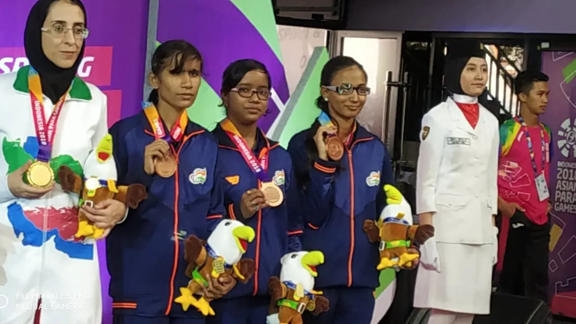 Sujin, Vaghela move up to joint second in world junior blind chess Indian blind chess players